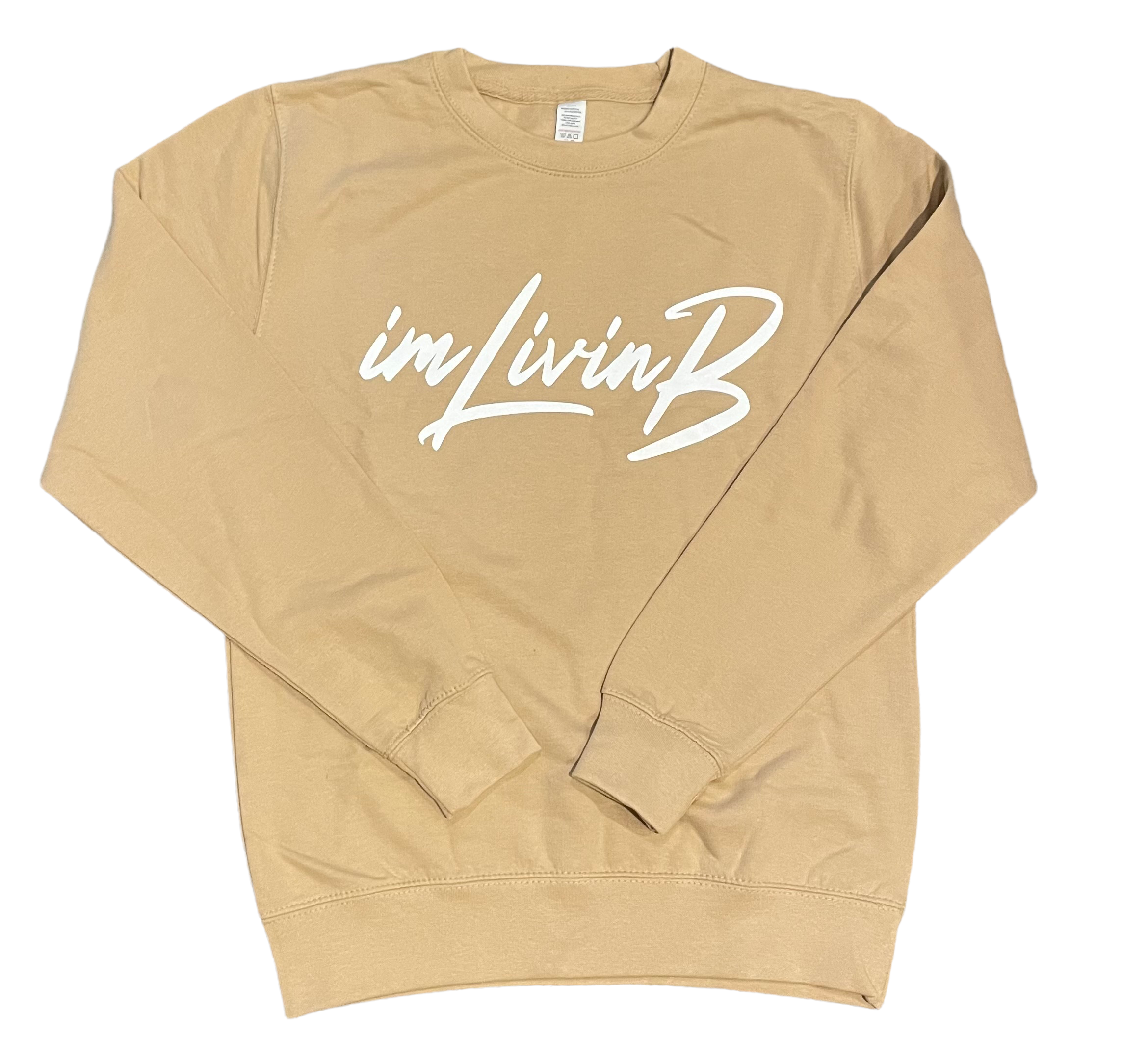 $19 Crewneck Sweatshirt (Sand) – ImLivinB