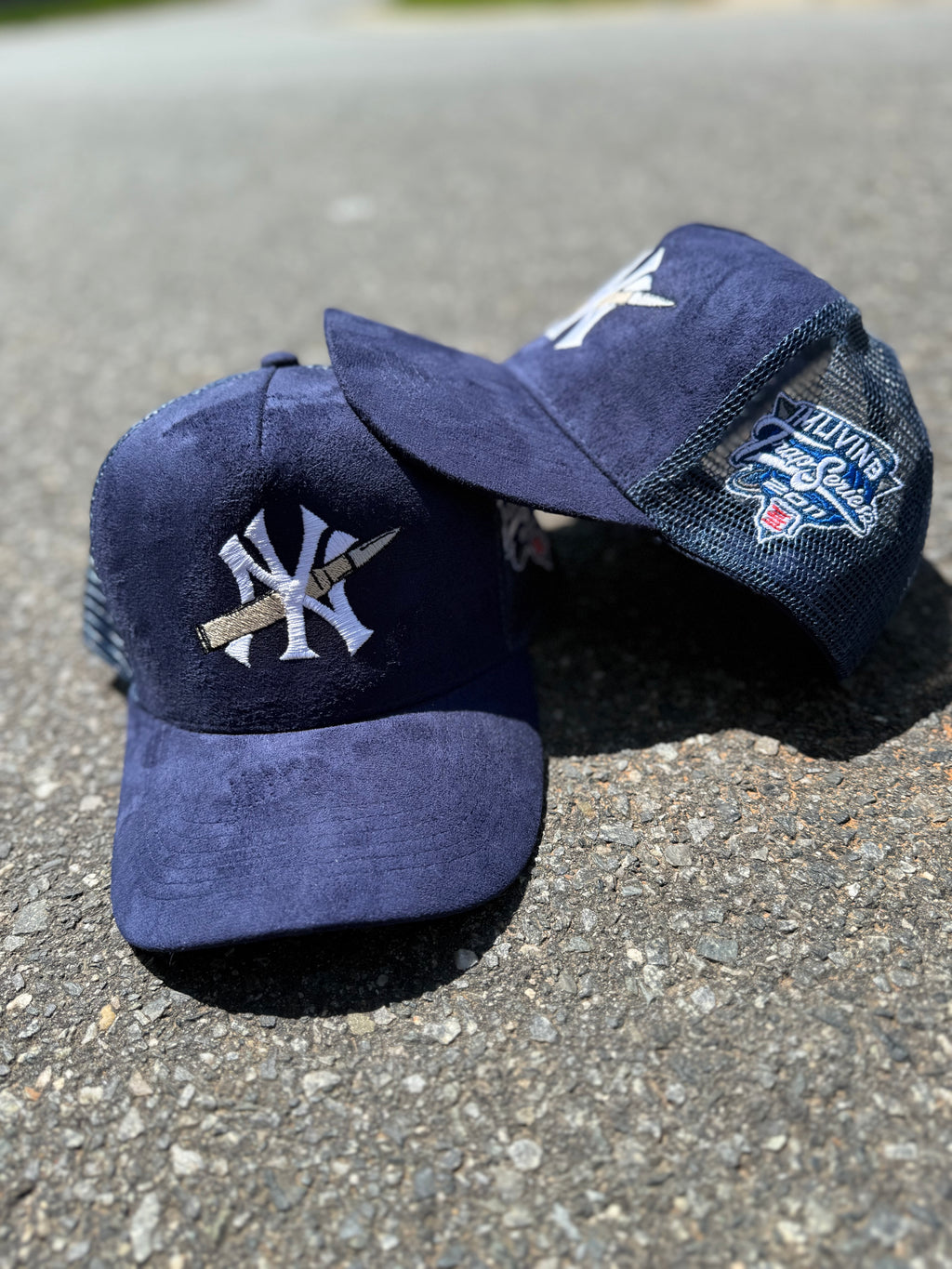 Trap World Series Snapback (All Navy)