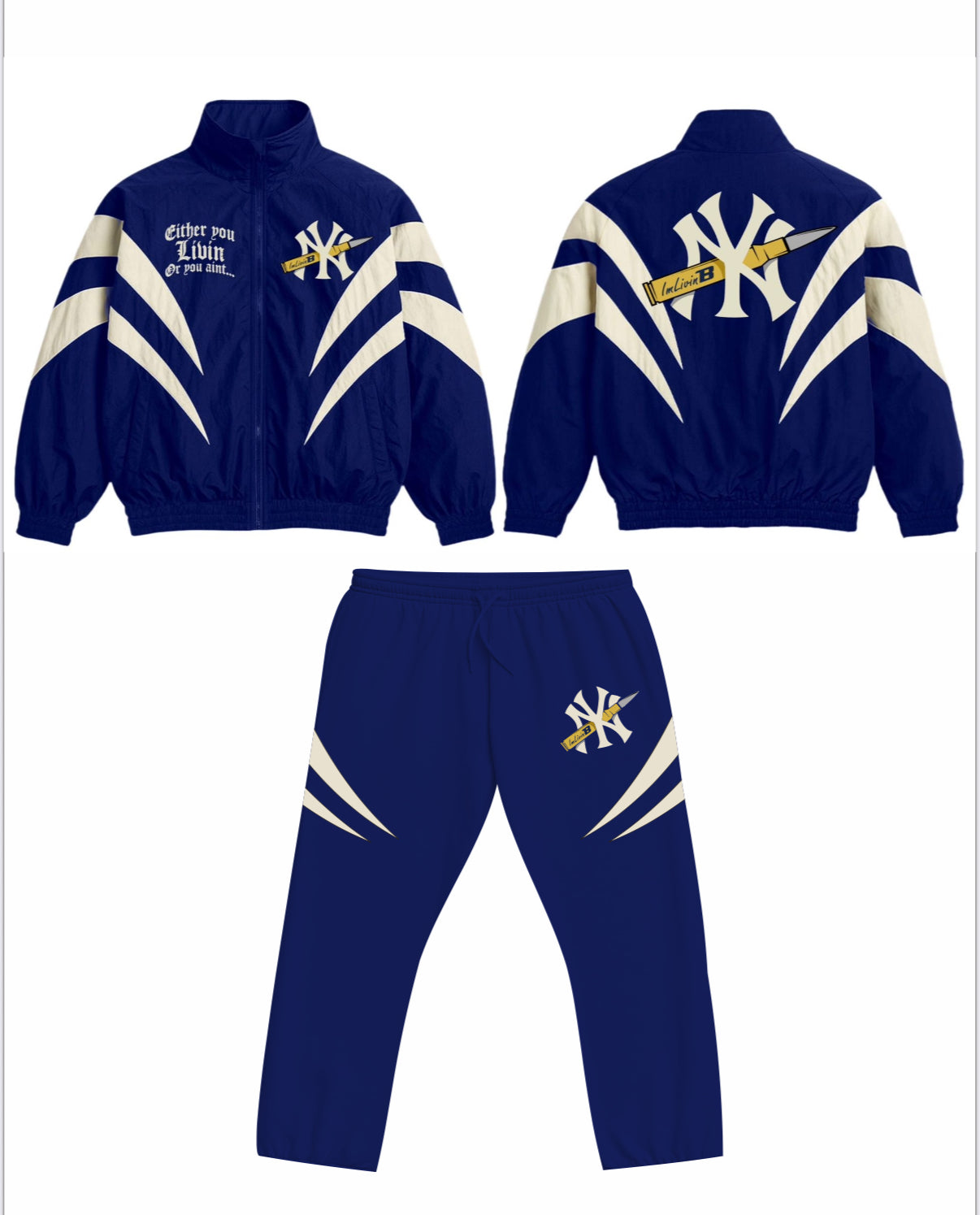 Retro Full Tracksuit (Yanks)