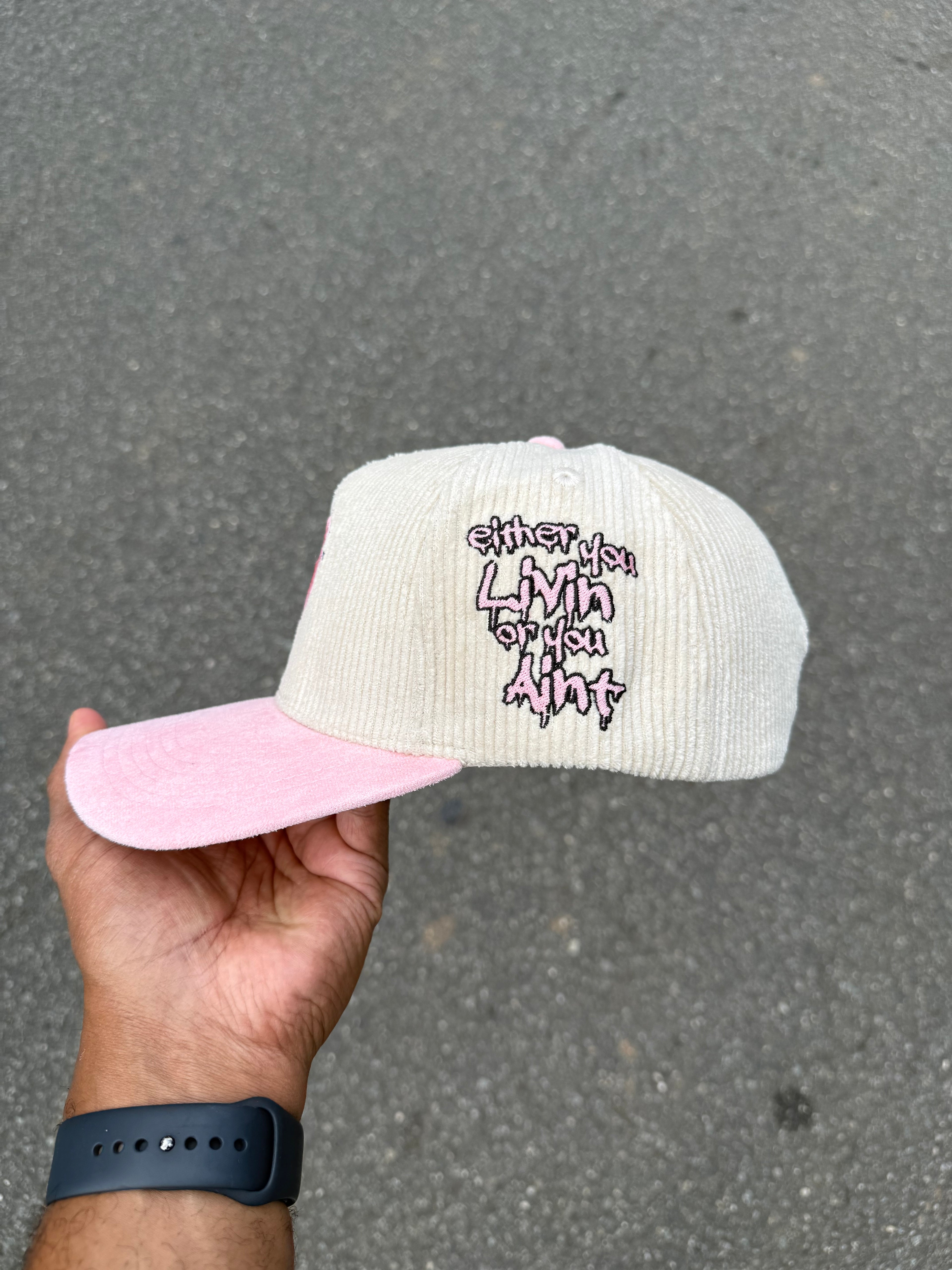 Trap World Series Snap (Powder Pink/Cream)