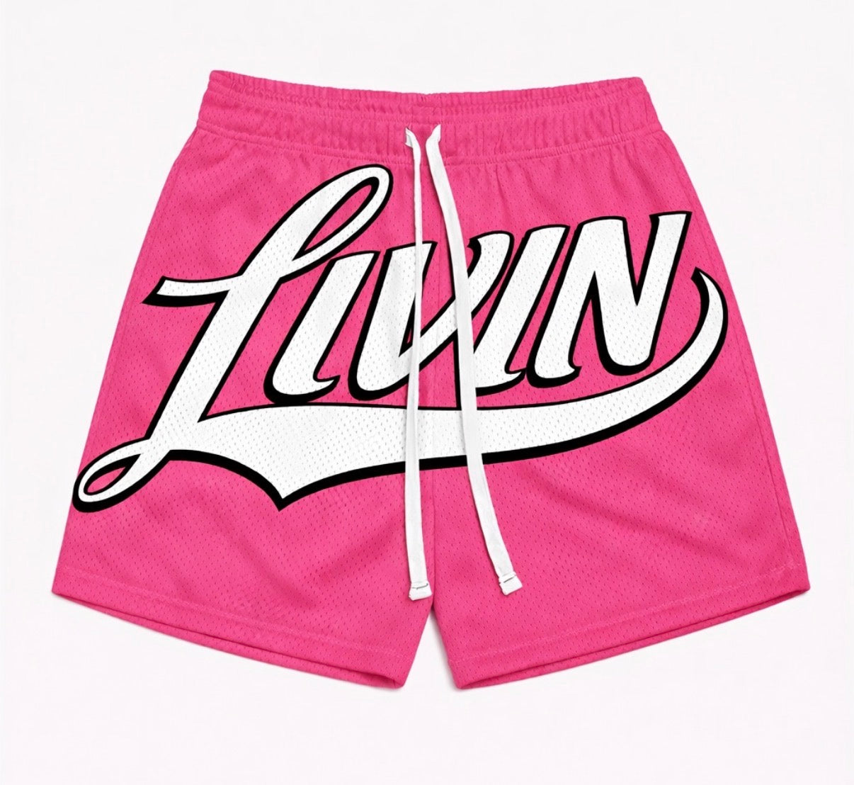 Livin Mesh Shorts (Pink)