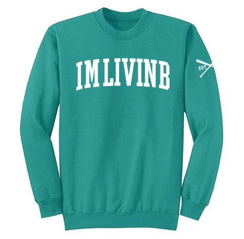 $15 Marathon Logo Crewneck Sweatshirt (Jade)