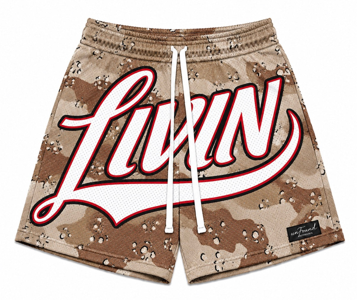 Livin Mesh Shorts (Desert Storm)