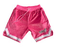 Velour Suede Don Shorts (Pink)