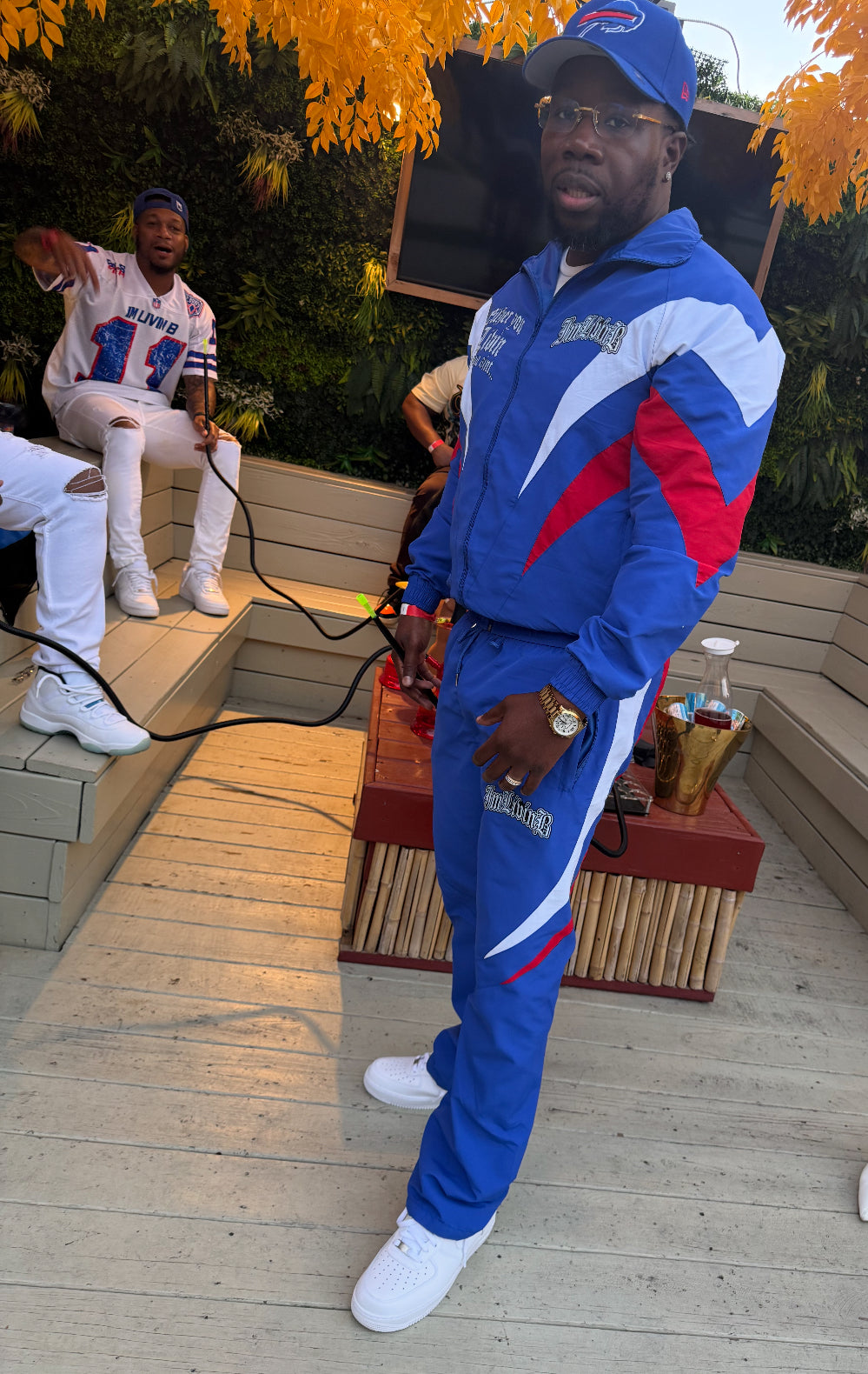 Retro Full Tracksuit (Royal Mafia)