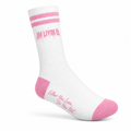 ILB Socks (White/Pink)