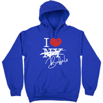 I Love Buffalo Hoodie (Royal)