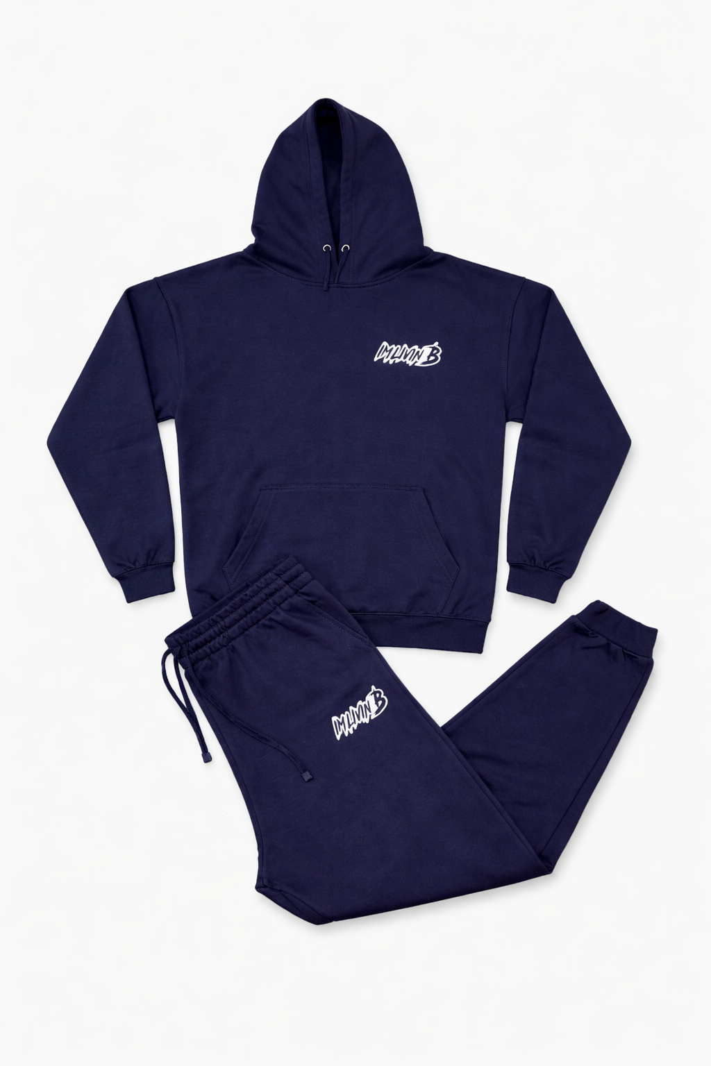 Ruff Logo Left Chest Joggersuit 3XL (Navy)