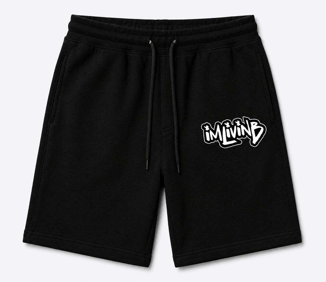 Graffiti Short Set Bottom Black (SHORTS ONLY)