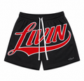 Livin Mesh Shorts (Black/Red)