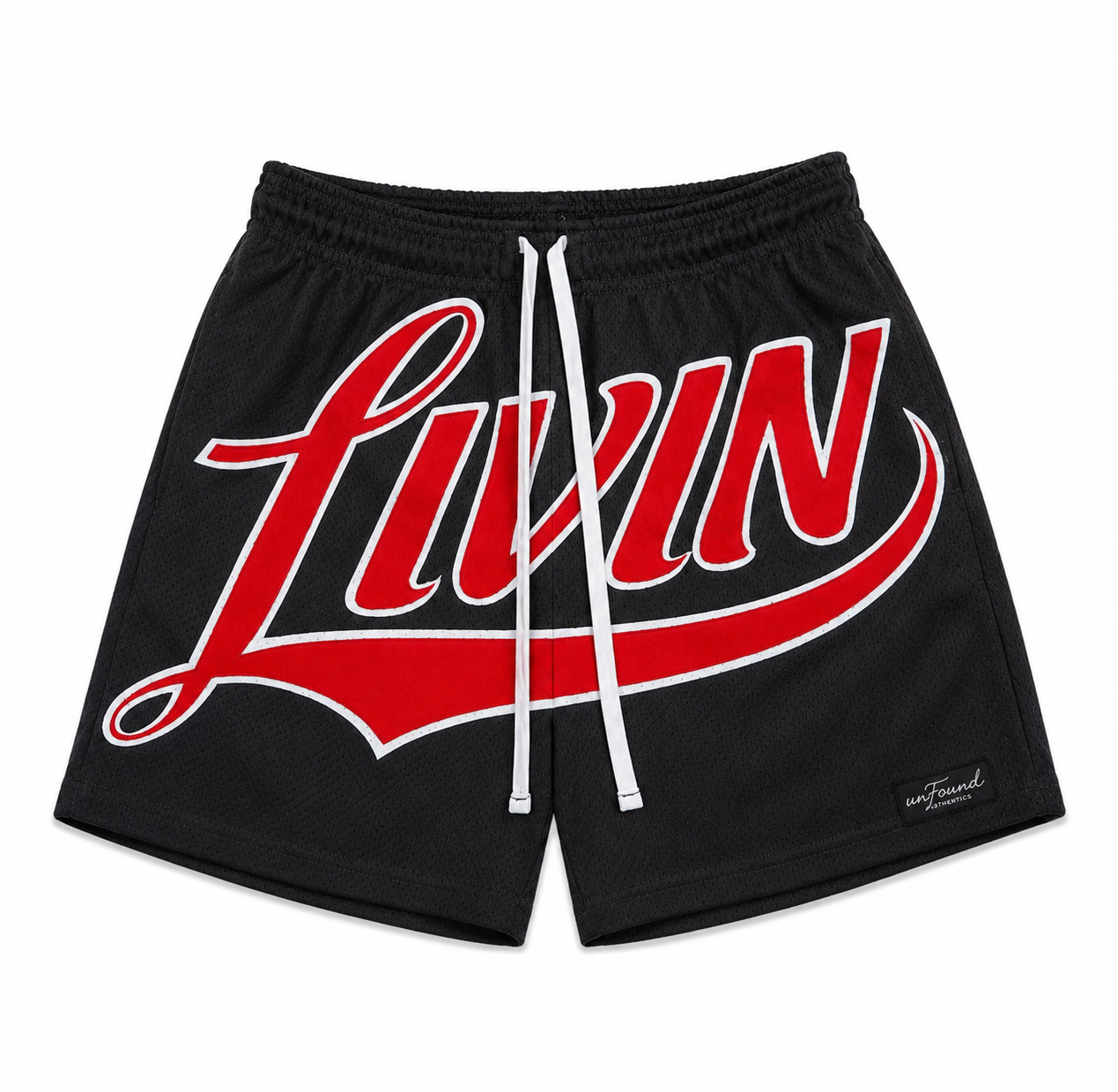 Livin Mesh Shorts (Black/Red)