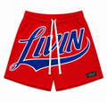 Livin Mesh Shorts (Red)