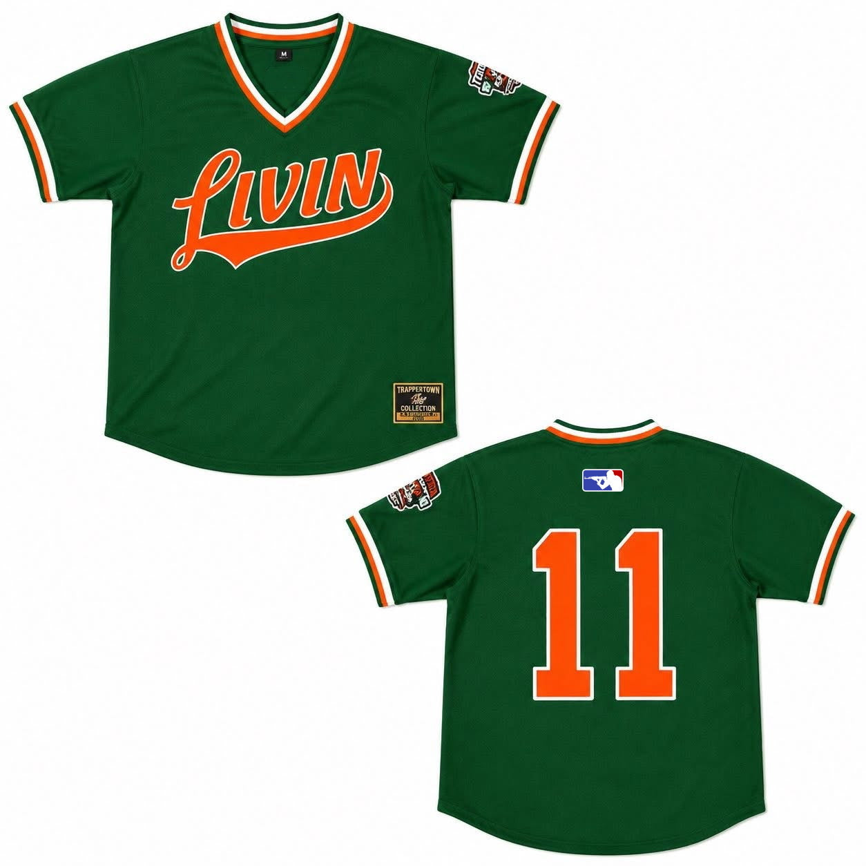 Livin Trap World Series Jersey (Gaiter Green)