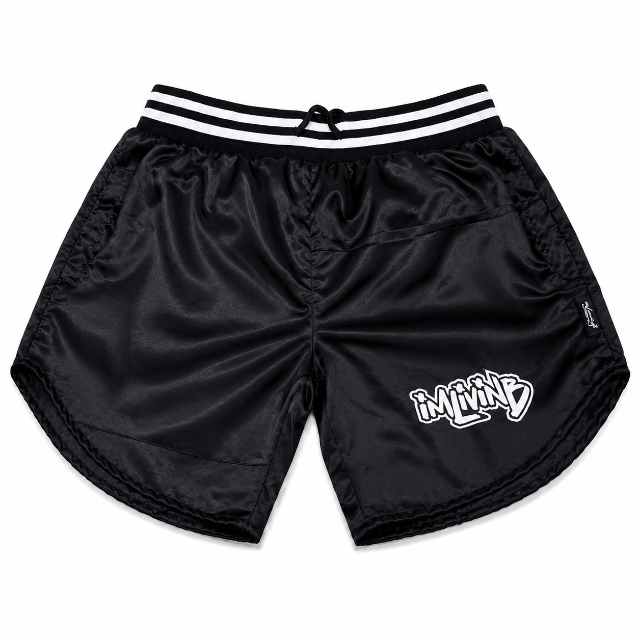 Satin Shorts (Black)