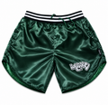 Satin Shorts (Forest Green)
