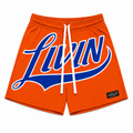 Livin Mesh Shorts (Orange Knicks)