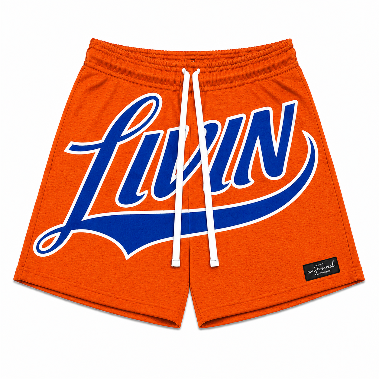 Livin Mesh Shorts (Orange Knicks)