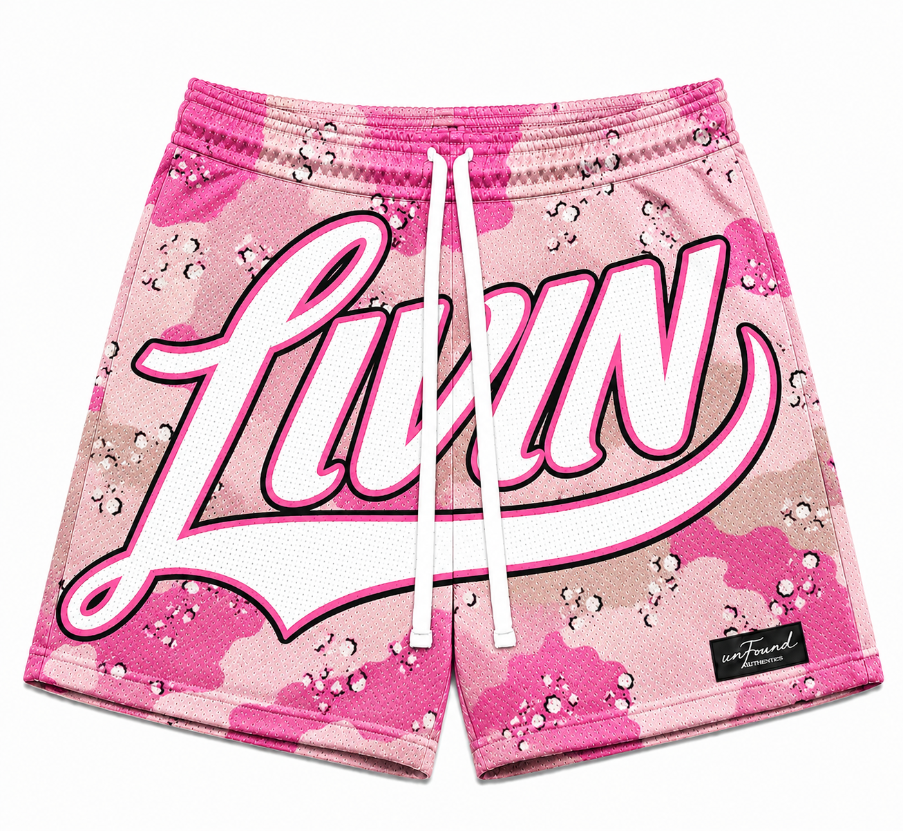 Livin Mesh Shorts (Desert Pink Camo)