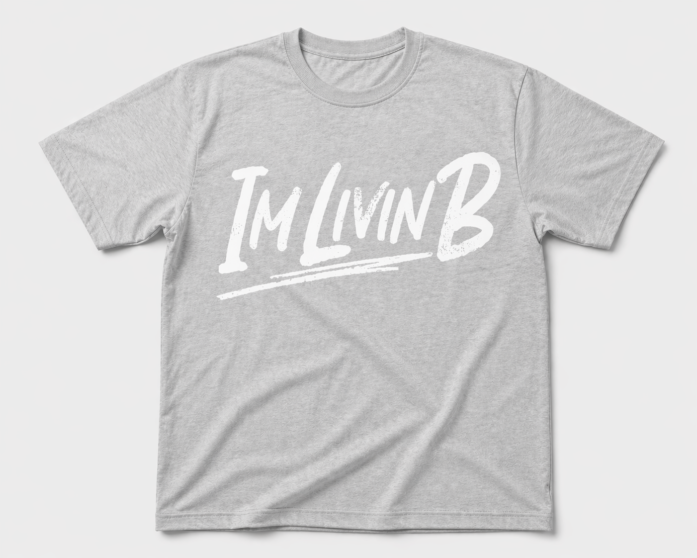 Script Logo T (Grey)