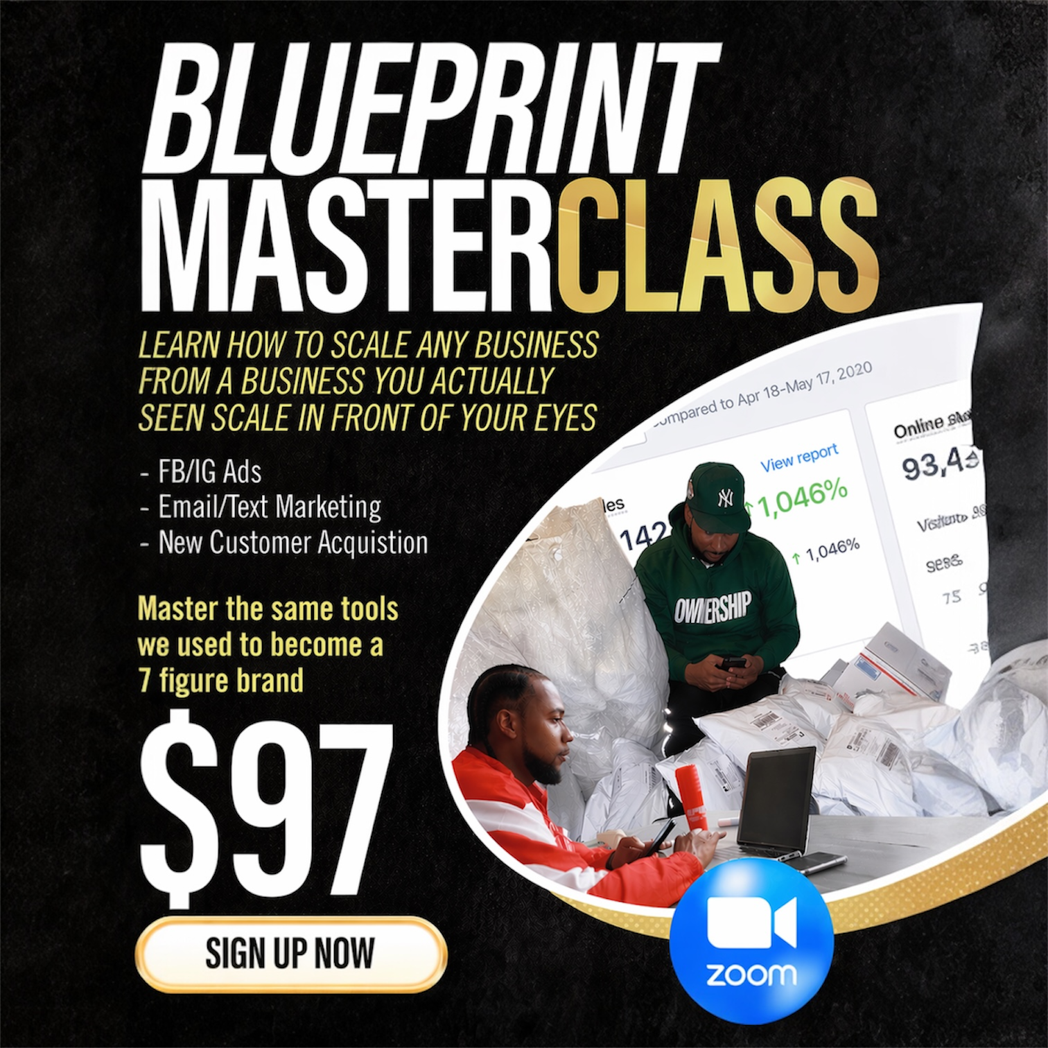 Blueprint Business Seminar 6.0 May 17th (ZOOM CLASSROOM)