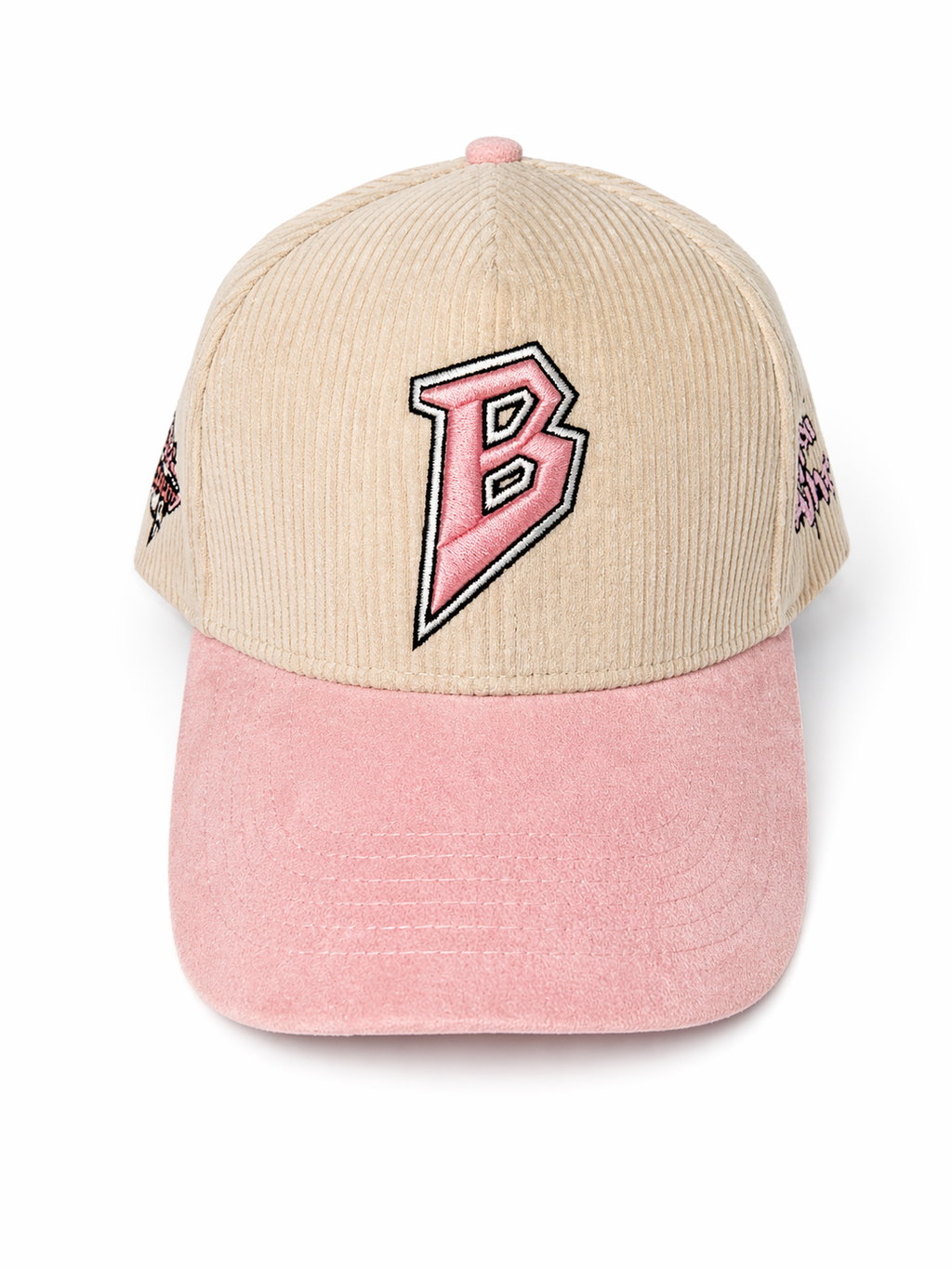 Trap World Series SnapBack (Powder Pink/Cream)