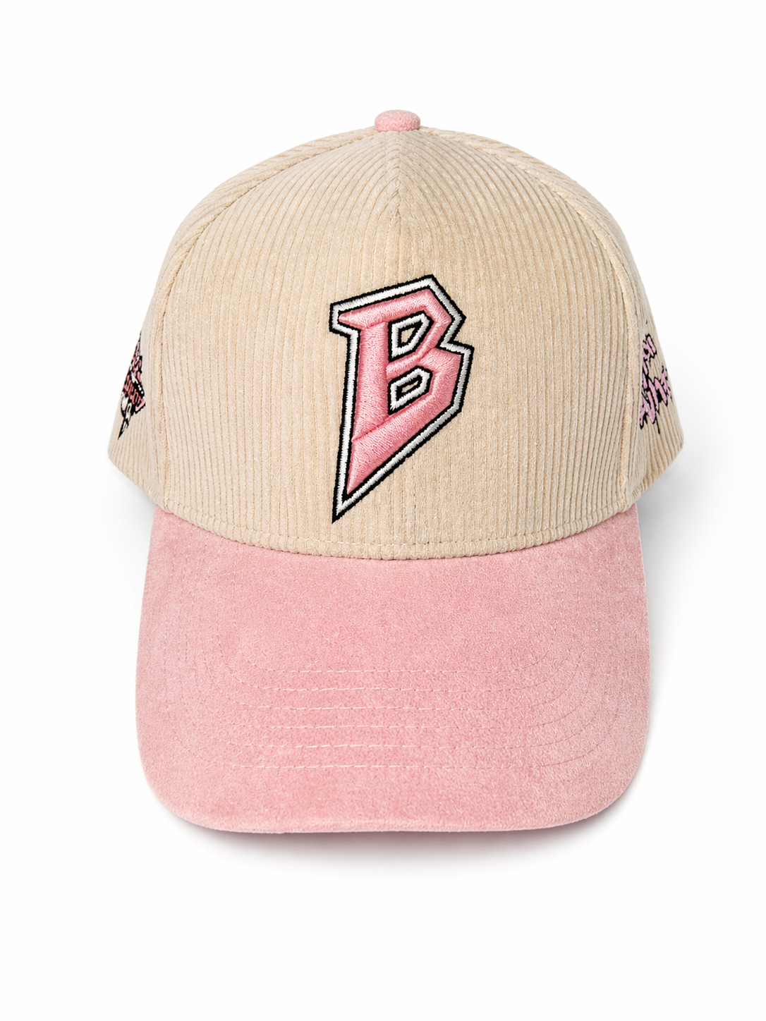 Trap World Series SnapBack (Powder Pink/Cream)