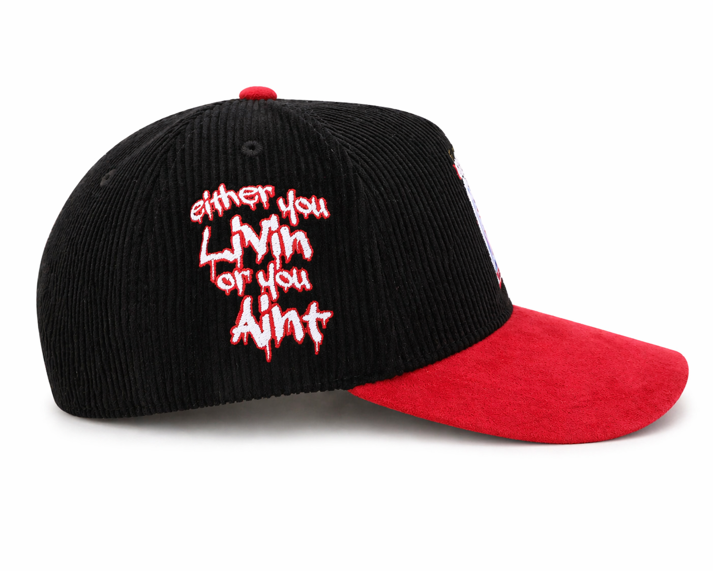 Trap World Series Snapback (Black/Red)