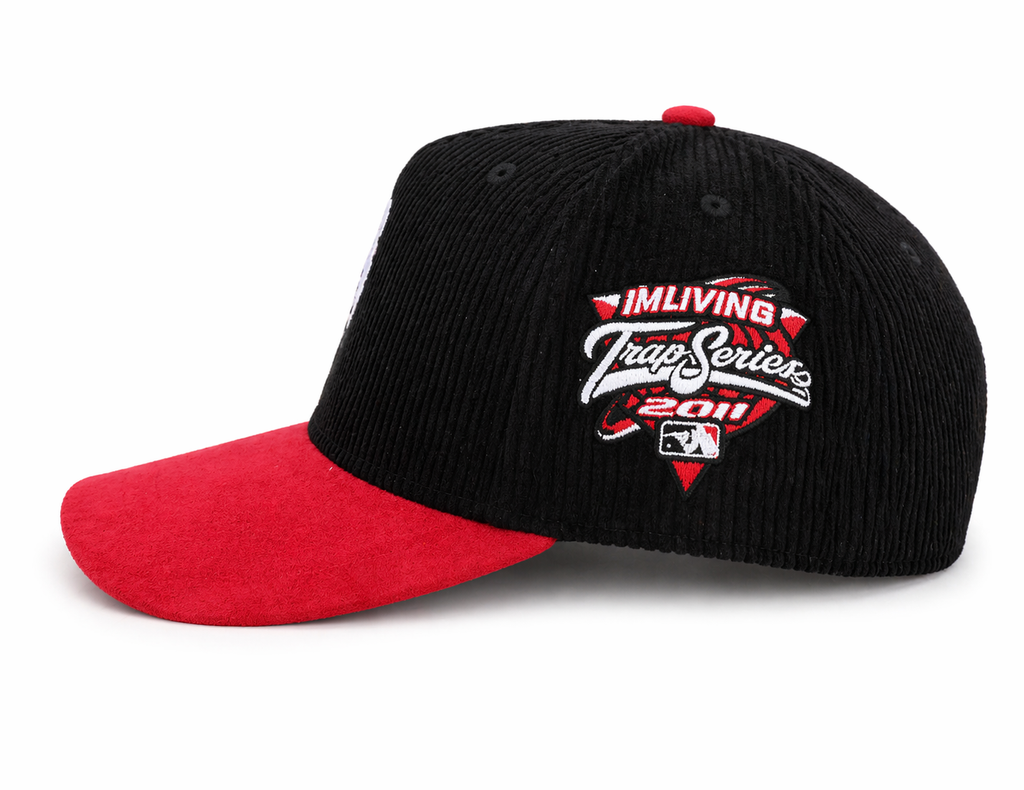 Trap World Series Snapback (Black/Red)