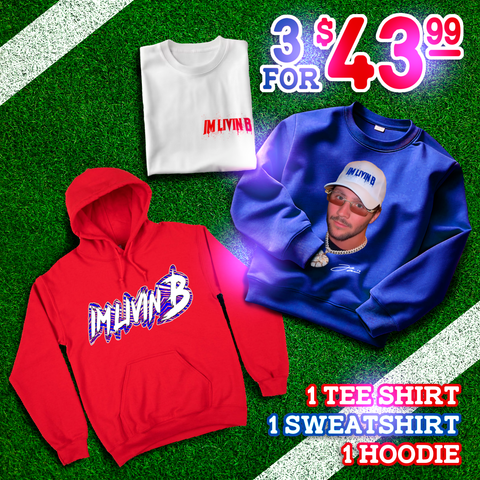 Bills MafiaBox (1 Hoodie/1 Sweatshirt/1 Tee)