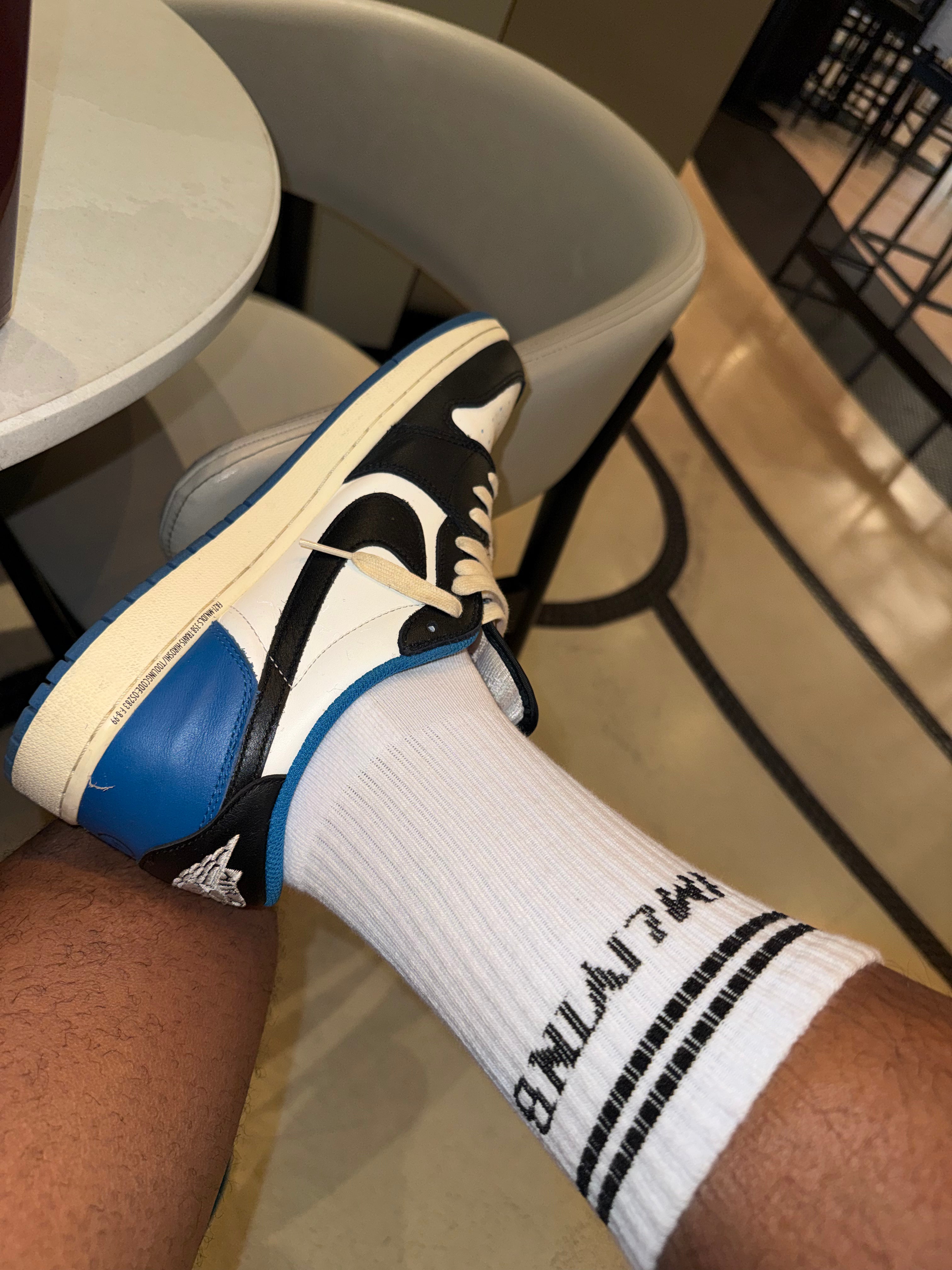 ILB Socks (White/Black)
