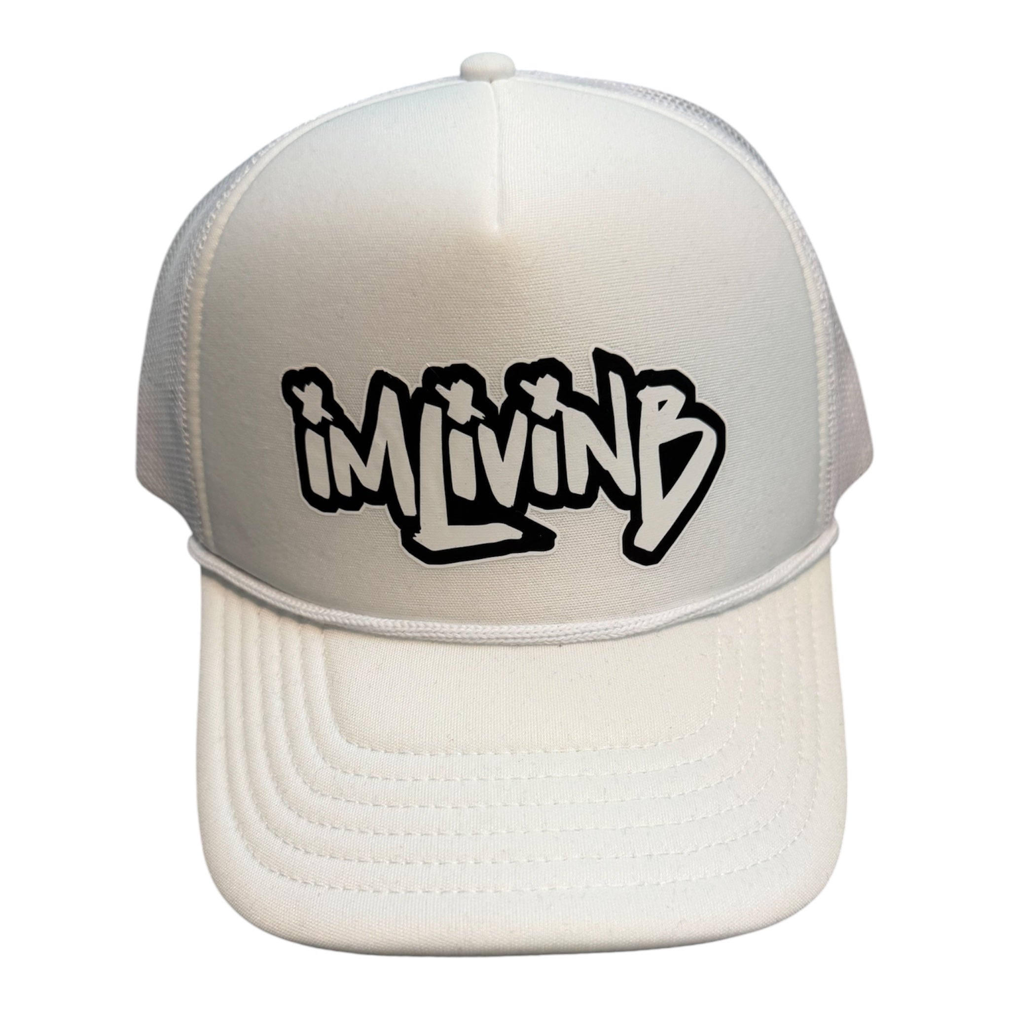 Graffiti Logo Trucker (White)