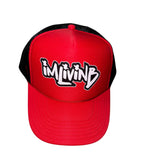 Graffiti Logo Trucker (Red/Black)