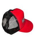 Graffiti Logo Trucker (Red/Black)