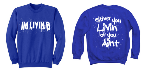 Tour Splash Crewneck (Royal)*