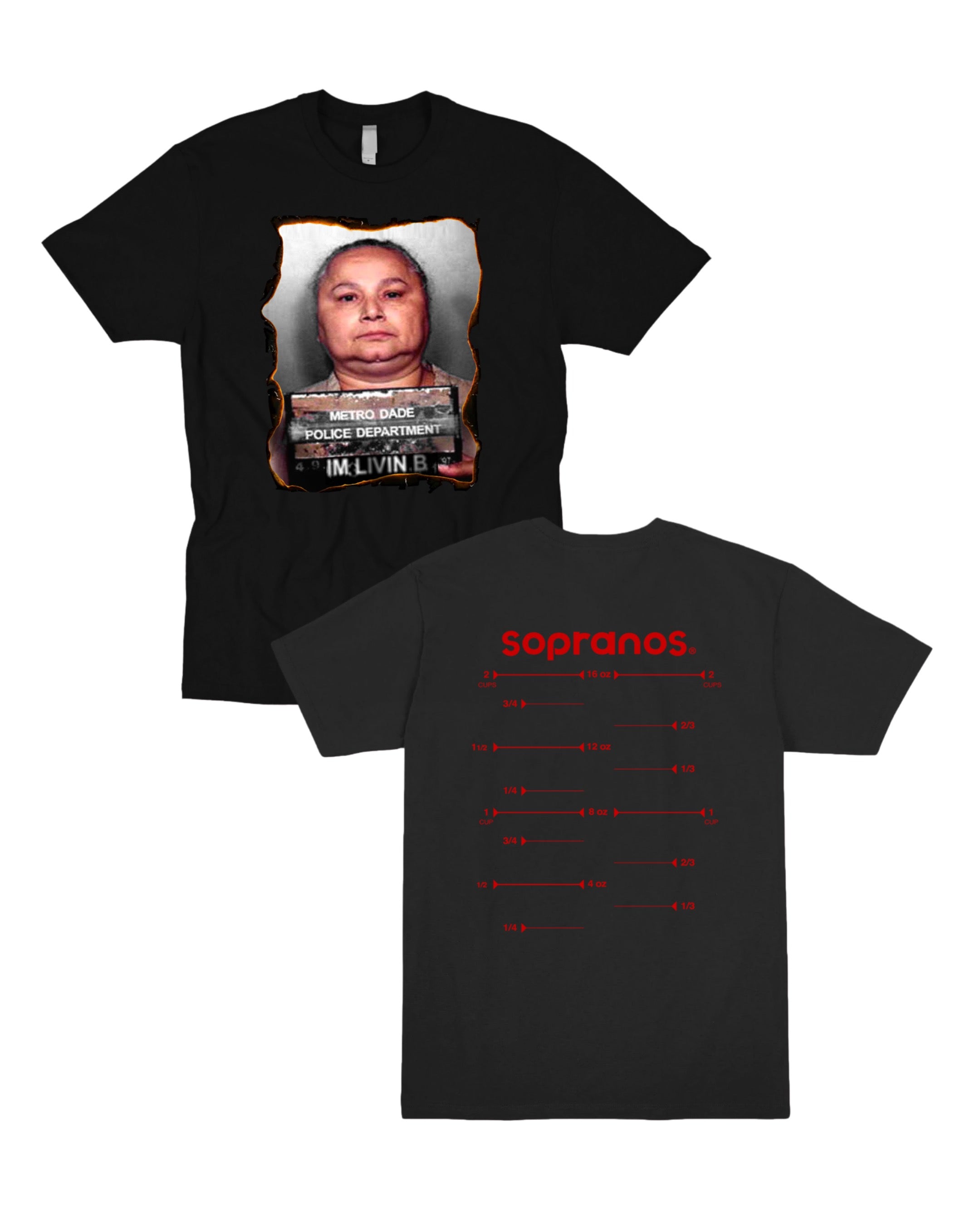 Benny The Butcher x ImLivinB Collab Sample T (Black 5X)