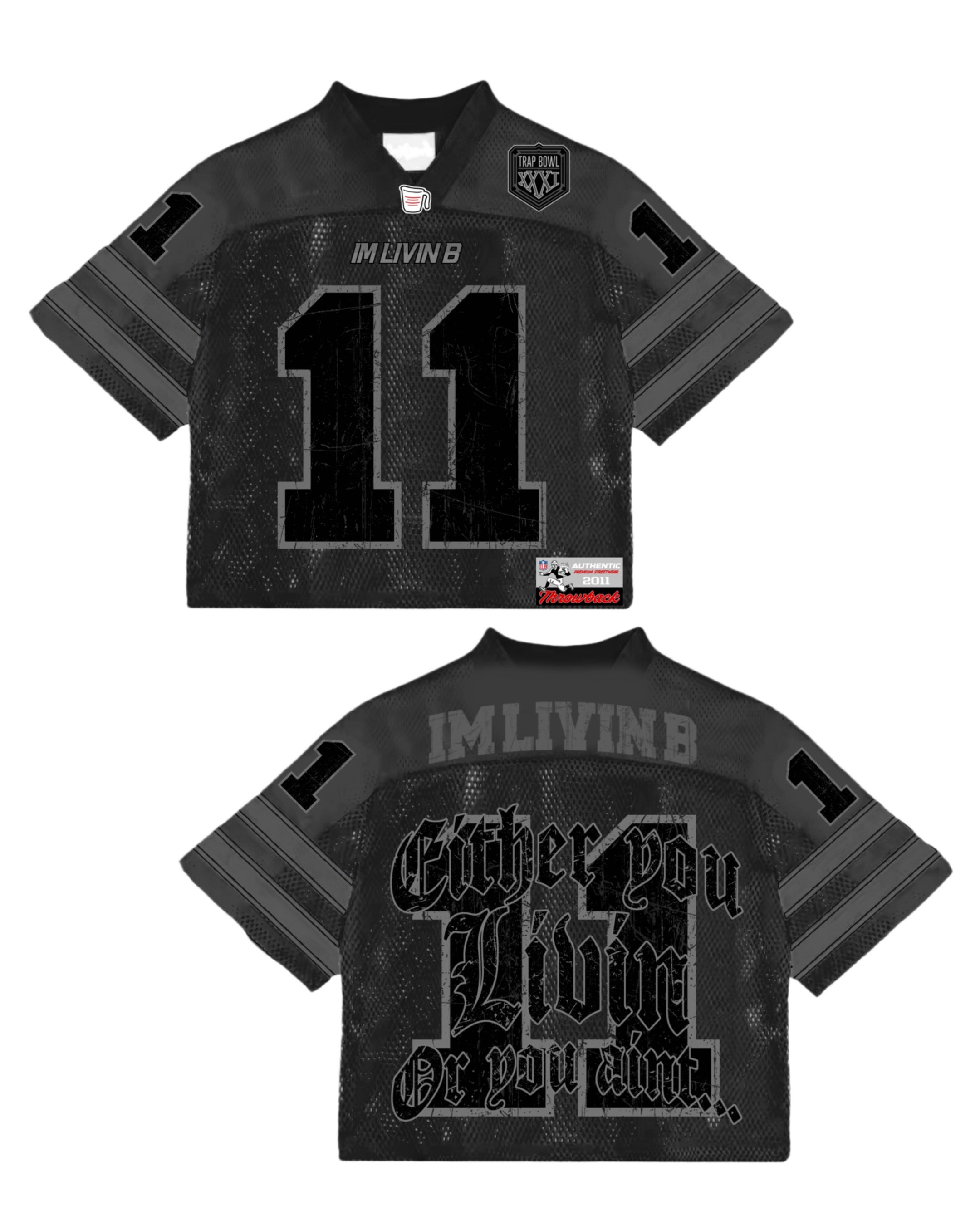 Trap Bowl Jersey (Blackout)