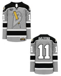 Trappers Cup Hockey Jersey (Grey/Black)