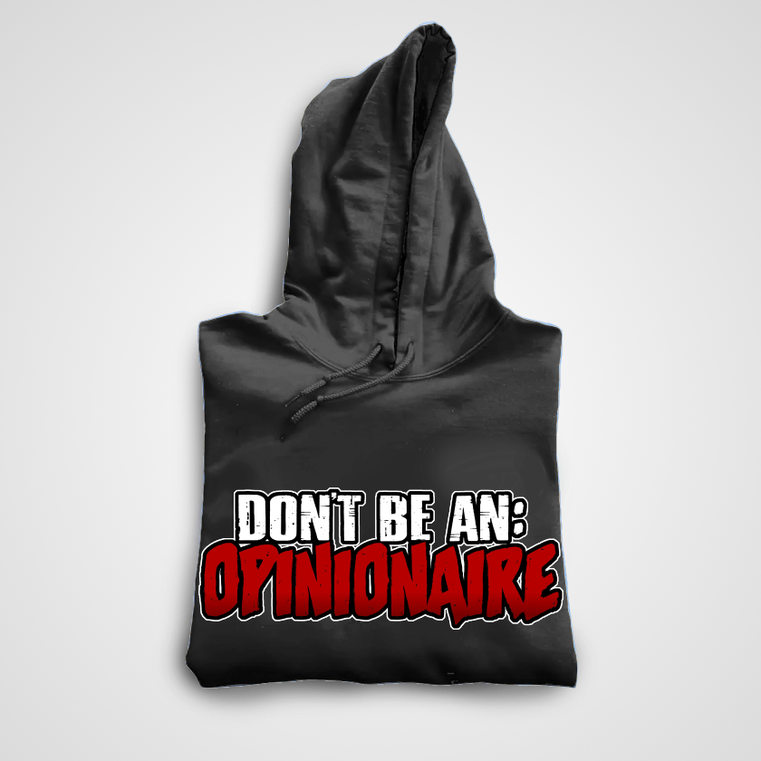 Opinionaire Hoody (Black/Red)