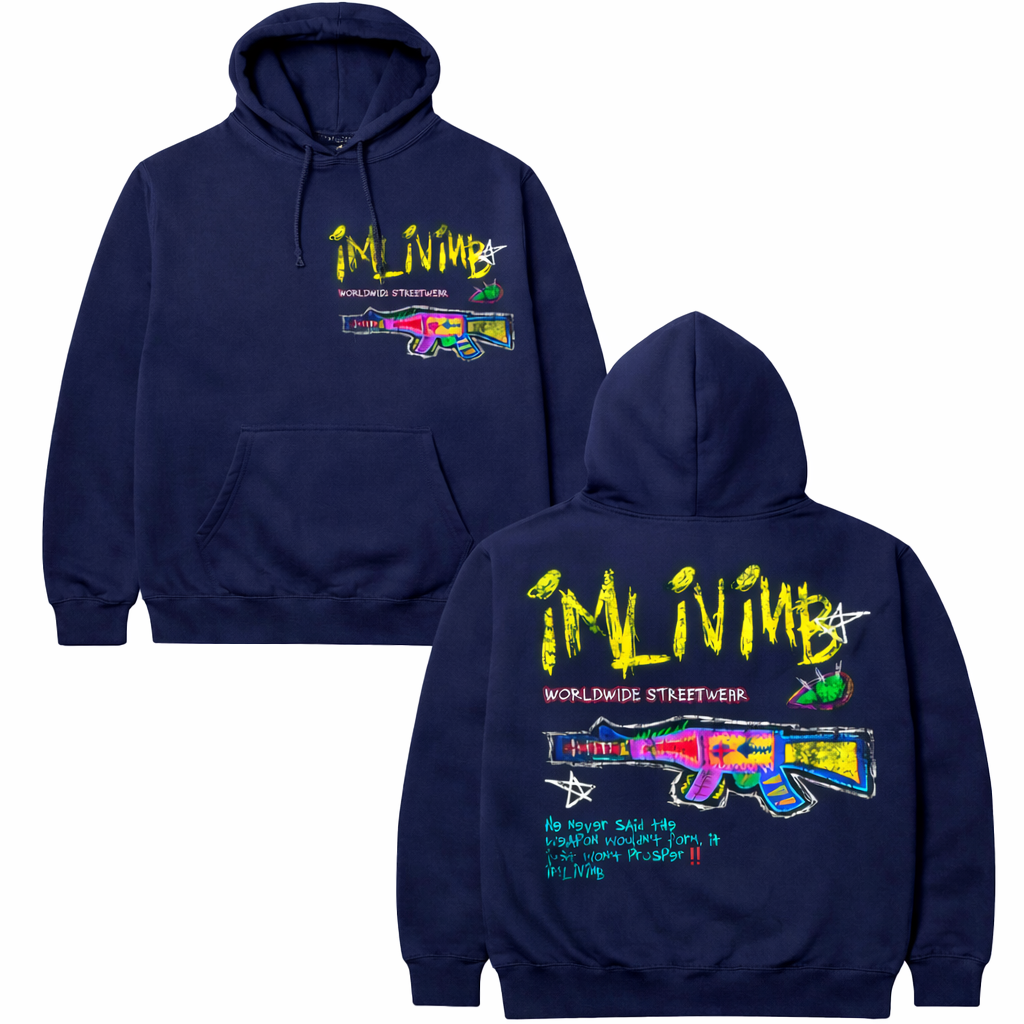 No Weapon Formed Hoody (Navy)