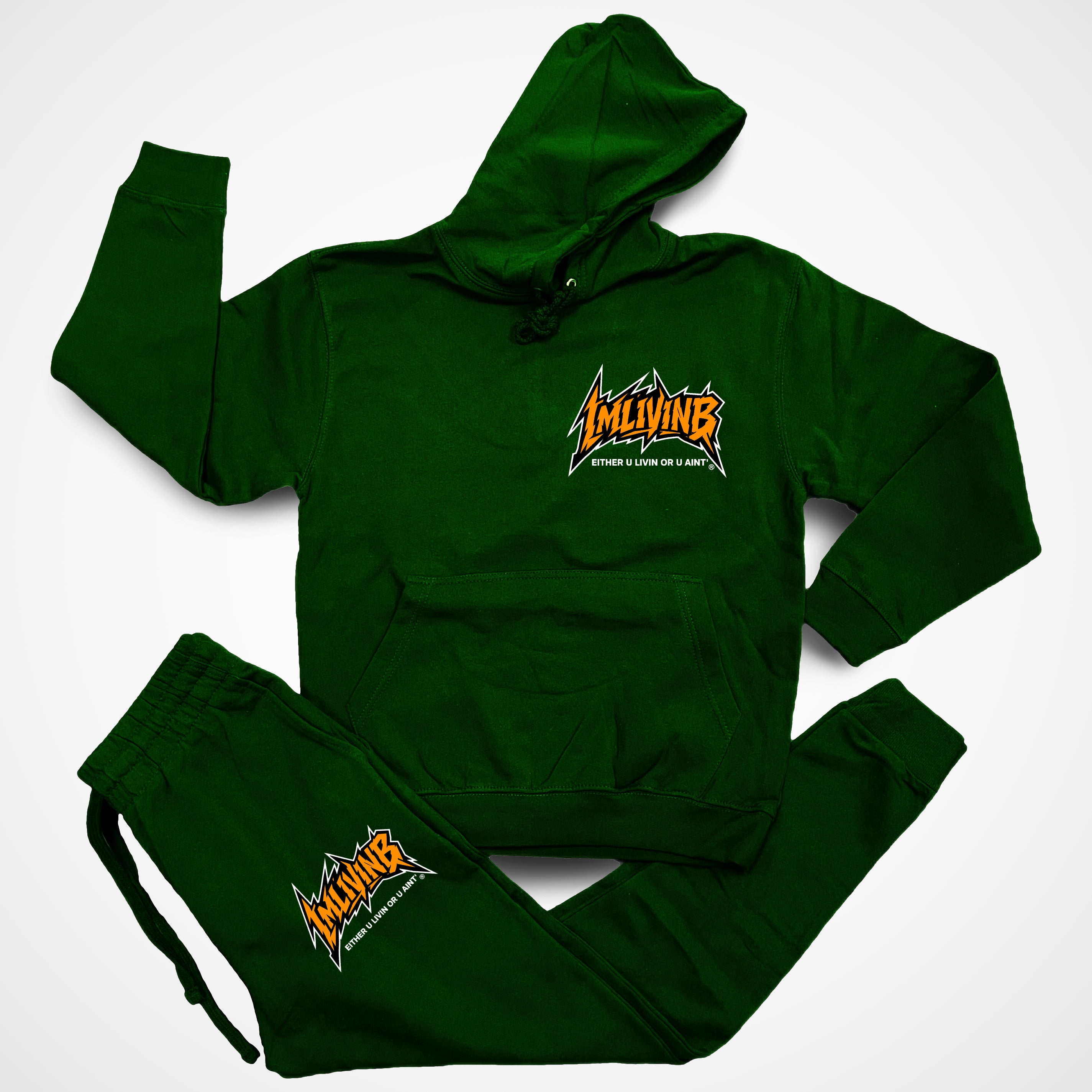 Vision Left Chest Joggersuit (Green)