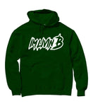 Ruff Logo Hoody (Bottle Green)*