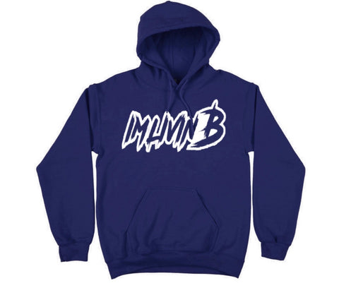 Ruff Logo Hoody (Yankee Blue)*