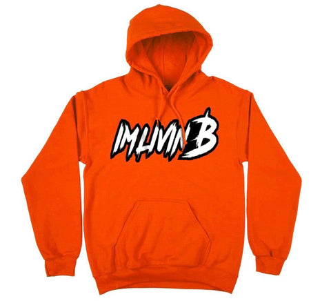 3D Ruff Logo Hoody (Orange Crush)*