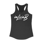 Racerback Tank Top (BLACK/WHITE