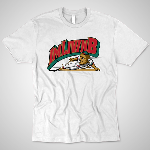 Bison Big Logo T (White)