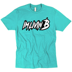 3D Ruff Logo unisex T (Tahiti Blue)