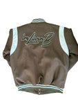 Heavyweight Letterman Jacket (Olive)