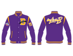 Legacy Heavyweight Letterman Jacket (Lakers Purple & Gold)