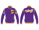 Legacy Heavyweight Letterman Jacket (Lakers Purple & Gold)