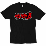 Triple 3D Ruff Logo Unisex T (Black/Red)